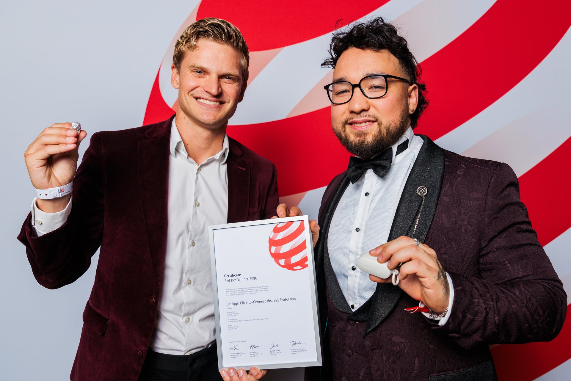 Unplugs Wins a 2026 Red Dot Design Award